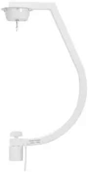 Eurolite Stativhalterung mit Motor für Spiegelkugeln bis 30cm, weiß (50301015)