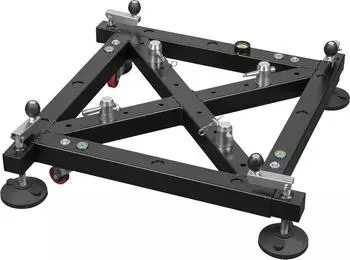 Showtec Showgear Stabilisatorbasis mit Rollen f&uuml;r Traverse
