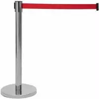 EUROLITE Absperrsystem mit rotem Gurt (80702985)