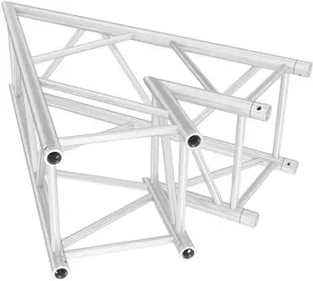 Milos Pro-40 Quadrat-G-Traverse Ecke 45°, schwere Ausführung (QCLU19)