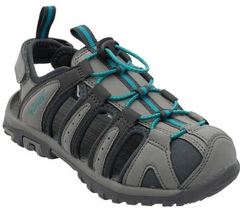 Hi-Tec Cove Damen Trekkingsandale in blau schwarz grün