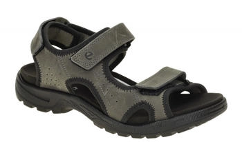 Ecco HIKE Wander Sandale grau schwarz 532304
