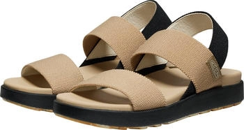 Keen Elle Backstrap Sandalen Cornstalk schwarz 1030141-9 5