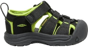 Keen Newport H2-Baby Sandalen schwarz limette
