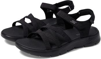 Skechers Go Walk Flex Sandal Sunshine schwarz