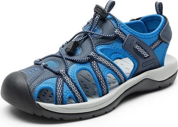 Dream Pairs Sandalen Strand Wandersandale Trekkingsandalen Outdoorschuhe Sommer Freizeitschuhe Sport-Outdoor Wasser Atmungsaktive Sandale marine