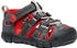 Keen Seacamp II CNX Sandalen schwarz rot