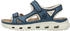 Rieker Trekkingsandalen Klettverschluss royal perlcreme