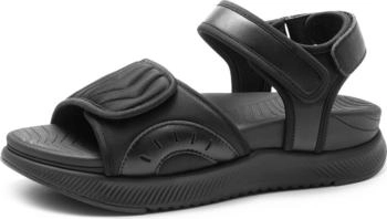 Dream Pairs Freizeitsandalen Mittelfußstütze und rutschfester Sohle DWUMST2507 schwarz