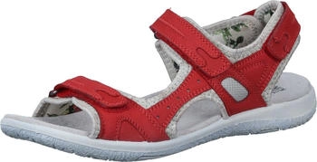 Trekking King Sandaletten rot Nubukleder