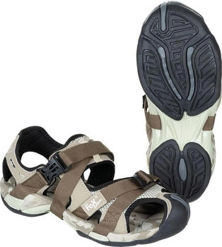 Fox Outdoor Trekking Sandals with Click Fastener desert