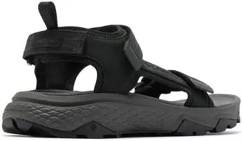 Columbia Peakfreak Rush Leather Sandals schwarz/dunkelgrau