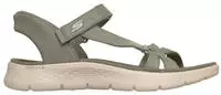 Skechers 141481-SAGE, Skechers Go Walk Flex Sandal Illuminate Damen gr&uuml;n