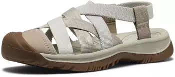 Keen Whisper Lattice Sandals plaza taupe/silver birch