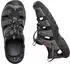 Keen Sandal Leather/Textile grau/schwarz
