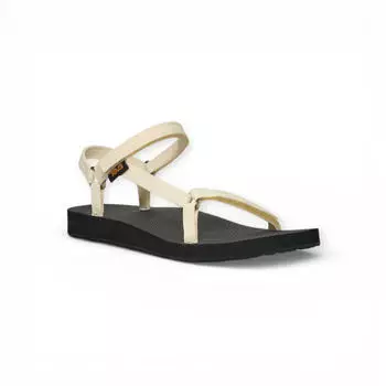 Teva Original Universal Slim Sandal wei&szlig;/schwarz