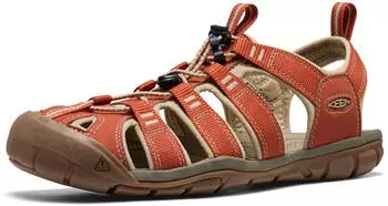 Keen Clearwater CNX Sandals burnt brick/safari