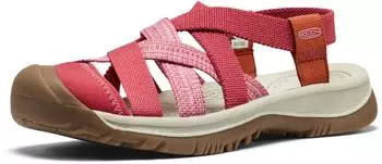 Keen WHISPER LATTICE Sandal washable and shock-absorbing garnet/burnt brick