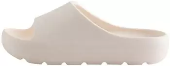 Next Sandals with Ankle Strap and Velcro Fastening wollweiß