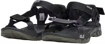 Jack Wolfskin Ridge Sandal schwarz
