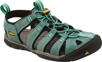 Keen Clearwater Leather CNX Women mineral blue/yellow