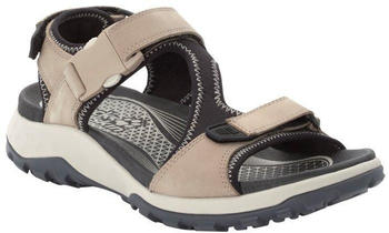 Jack Wolfskin Rocky Path Leather Sandal Women sand/black