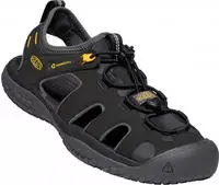 Keen 1022246, KEEN Herren Trekkingsandale SOLR SANDAL M-BLACK/GOLD male