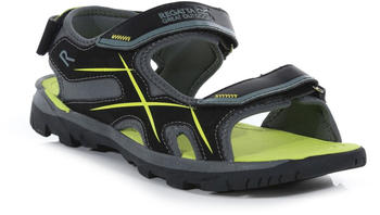 Regatta Men's Kota Drift Sandals black bright kiwi