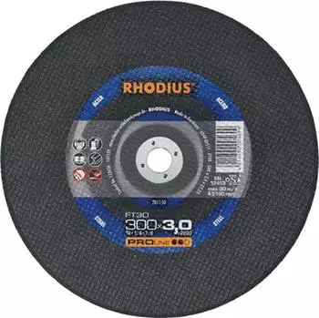 RHODIUS D350 x 4mm gerade (201182)