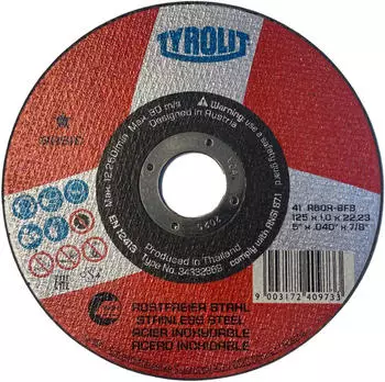 Tyrolit BASIC D125 x 1mm gerade (34332869)