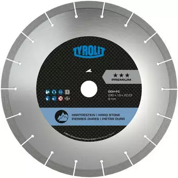 Tyrolit Diamanttrennscheibe DCHFAST CUT Premium 125x1,2x22,23mm DCHFC