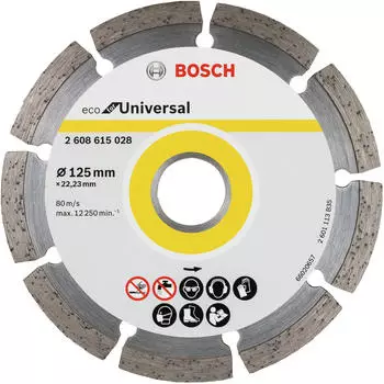 Bosch Eco For Universal 125 mm 10 St&uuml;ck (2608615028)