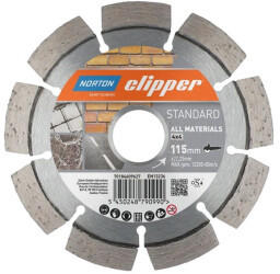 Norton Clipper Diamantscheibe Standard 4 x 4 230 mm 22,23 mm (70184609629)