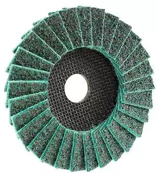Eisenbl&auml;tter F&auml;cherschleifscheibe Trimfix Fleece Flap 1for2