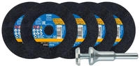 Pferd - 5x Trennscheiben Eht 76x1,0x10 Mm Gerade Psf Steelox F&uuml;r Stahl/edelstahl Mit