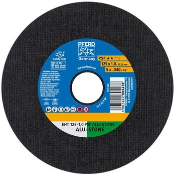 Pferd EHT 125 x 1,0 x 22,23 mm gerade Universallinie PSF St&uuml;ck 10