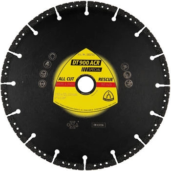 Klingspor DT 900ACR 300 x 3,1 x 20 mm 16 Segmente 57 x 3,1 x 6 mm VG