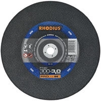 Trennscheibe FT30 D350x4mm ger.STA Bohr.25,4mm RHODIUS