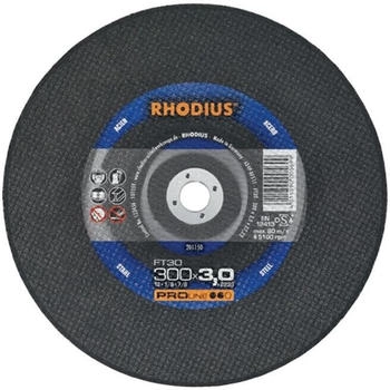 RHODIUS FT30 D350 x 4mm ger.STA 25,4mm Stück 10