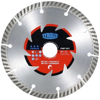 Tyrolit PREMIUM Mauerschlitzer 125 mm