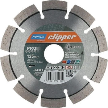 Norton Clipper Diamantscheibe 125 mm 22,23 mm (70184602019)