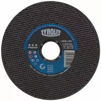 Tyrolit Longlife gerade Premium Stahl 178x2,5x22,23mm A 30 S BFX A