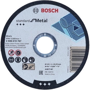 Bosch Standard for Metal 115 mm 22.23 mm (2608619767)