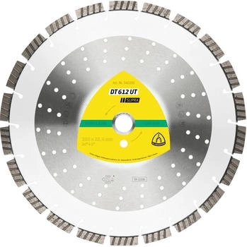 Klingspor Diamanttrennscheibe DT 612 UT Supra 400x3,6x25,4mm 26 Segmente