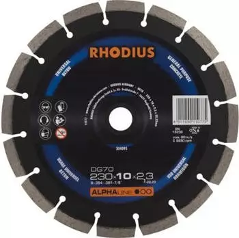 RHODIUS LD50 Diamanttrennscheibe für Beton (303189)