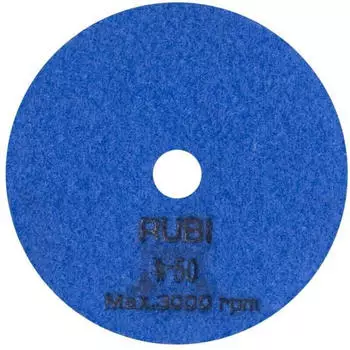 Rubi Flexibler Diamant-Polierteller Trocken 100mm Körnung #50 (62970)