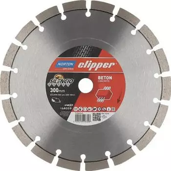 Norton Clipper Extreme Silencio Diamanttrennscheibe Beton 300mm 6400min-1 (70184642421)