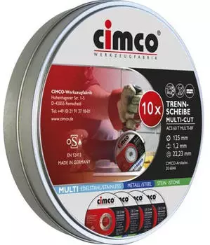 Cimco MULTI-CUT Trennscheiben 125x1,2mm, 10er-Pack (206846)