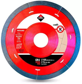 Rubi CPJ Superpro Diamantscheibe für Feinsteinzeug ø125mm (32933)