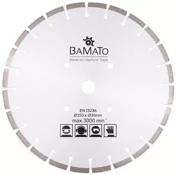 BAMATO Diamant-Trennscheibe 350x30mm (STRM355TS)